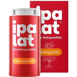 Ipalat Halspastillen honigmild ohne Menthol zuckerfr.