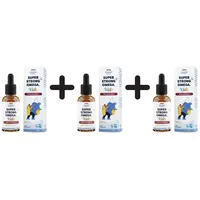 (150 ml, 156,91 EUR/1L) 3 x (Osavi Super Strong Omega Kids, 1160mg Omega 3 (Lem