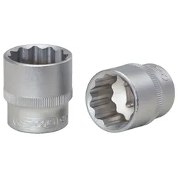 KS Tools 3/8" 12-kant-Stecknuss 19/32Zoll - 911.4002