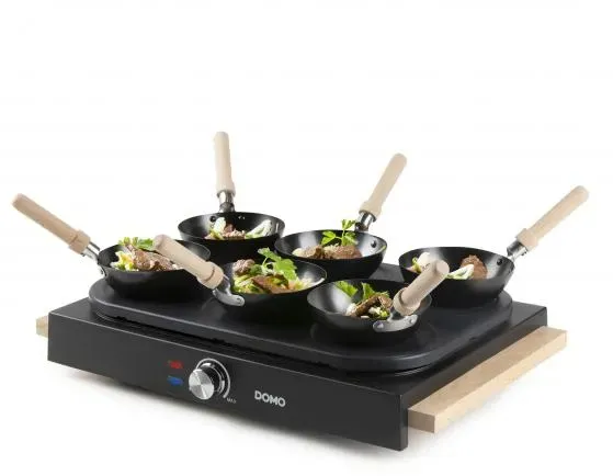 Preisvergleich Produktbild Domo DO8716W, Schwarz, 6 Person(en)