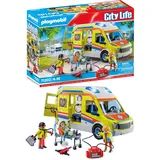 Playmobil City Life Rettungswagen mit Licht und Sound