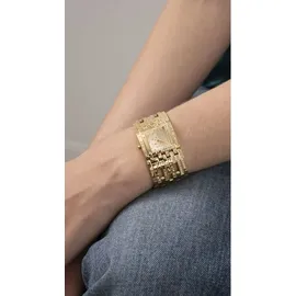 GUESS Damen Armbanduhr WATERFALL gold 22 mm GW0441L2
