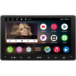 ATOTO A6 PF Doppel-DIN-Android-Autoradio, kabelloses CarPlay und Android Auto A6G209PF