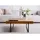 MASSIVMOEBEL24.DE Couchtisch Eiche natur geölt 90 x 90 x 35 cm