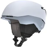 Atomic Four AMID Skihelm - Hellgrau - Größe M - Helm für max. Sicherheit - Skihelme mit komfortablem 360° Fit System - Snowboardhelm mit Belüftungssystem - Kopfumfang 55-59