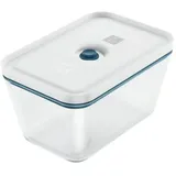 Zwilling Fresh & Save Vakuumbox, Größe L, Glas, mit Vakuum-Deckel, Blau-La Mer