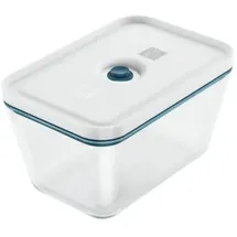 Zwilling Fresh & Save Vakuumbox, Größe L, Glas, mit Vakuum-Deckel, Blau-La Mer