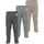 normani Outdoor Sports Normani, Outdoor Sports 3er Pack Baby Merino Unterhose mit Füßen in Beige/Grau/Anthrazit | Gr.: 56