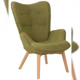 CLP Lounger Durham Stoff grün