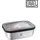 GEFU Frischhaltedose PROVIDO silber rechteckig 1,3 l