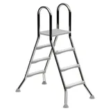Eichenwald Modell 57 Hochbeckenleiter Edelstahl Ø43 1,00m