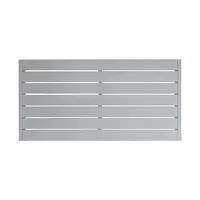 Andrewex Sichtschutzelement Faro 180 x 90 cm Grau Holz