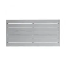 Andrewex Sichtschutzelement Faro 180 x 90 cm Grau Holz