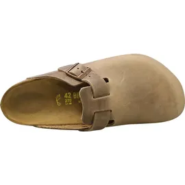 Birkenstock Boston Nubukleder geölt tabacco brown 46