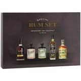 Sierra Madre Rum Tasting Set - 5 x 50 ml | verschiedene Sorten probieren | Probierpack | Set mit 5 Minis