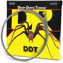 DR Strings DDTTM - Drop Down Tuning Bass Strings: 5-String Medium 45-125