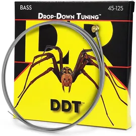 DR Strings DDTTM - Drop Down Tuning Bass Strings: 5-String Medium 45-125