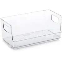 Zeller Aufbewahrungsboxen-Set Kunststoff 2-teilig Transparent