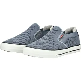 Mustang Slipper Slipper Textil - Weiß, Grau