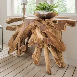 die Faktorei »Teak« Unikat Konsole