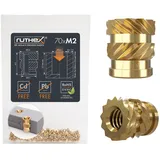 ruthex M2 threaded insert – Rx-M2x4 - 70 Stück