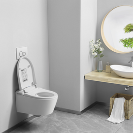 VEROSAN PRO Dusch-WC 'Divino' weiß spülrandlos, temperaturgesteuerter WC-Sitz