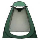 Mobiles Privatzelt - Pop-up Dusch-/Umkleidezelt - 600D Oxford mit reflektierender Mylarfolie - Stahlgestänge - 1 Person - 120×120×190 cm - Armee...
