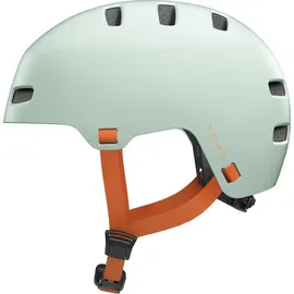 ABUS Fahrradhelm XOXO Cityhelm im Skater-Look Helm für Skateboard, Fahrrad, Scooter Größe M, Grün/Türkis/Mint