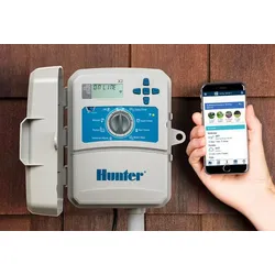 X2-801E Hunter Steuergerät Außenbereich, Hydrawise Software Wifi fähig 8 Stationen Bewässerungscomputer Hunter Typ: X2 801E Wlan fähig