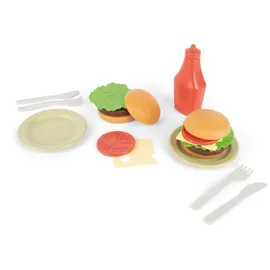 Dantoy BIO Kunststoff-Burger-Set 19 Stück
