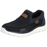 Rieker Herren Halbschuhe B6651 Slipper blau