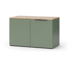 Vicco Eckkommode Wido 80 x 50 cm Grün