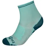 TROLLKIDS Kids Trekking Mid Cut Socks III in türkis | Gr.: 27-30