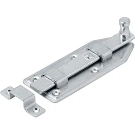 Vormann Türknopfriegel Türsicherung 100 x 50 mm Blau