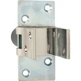 DICTATOR Dictator, Pendeltürbeschlag, Feststell. 90°, TS 25 - 30 mm, Messing vernickelt | 25-30