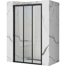 REA Duschtür Alex 90 Black