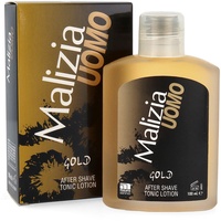 MALIZIA UOMO GOLD After Shave Tonic Lotion 100ml pflegendes Rasierwasser