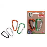 Simba Scout Metallkarabiner 4 Stück