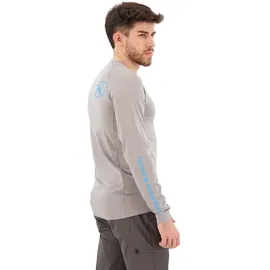 Klim Aggressor Langarm-T-Shirt Grau L