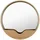 ZUIVER Round Wall Ø 60 cm Eiche