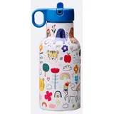 Bioloco sky kids Thermoflasche - Nachhaltige Trinkflasche Doodles