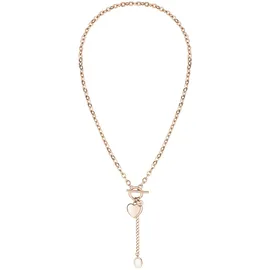 FYNCH-HATTON Kette Heart x Cabochon Roségold