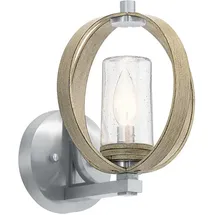 Kichler Grand Bank 1-flammig grau Aluminium