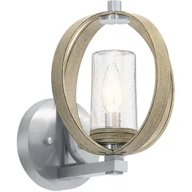Kichler Grand Bank 1-flammig grau Aluminium