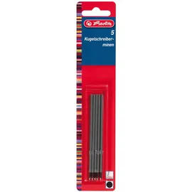 Herlitz Kugelschreibermine X-20 5 Stück Schwarz