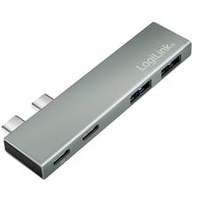 Logilink USB-C® Dockingstation UA0399 Passend für Marke: Apple USB-C® Power Delivery