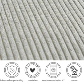 Andiamo Kissen Emy 30 x 50 cm Grau