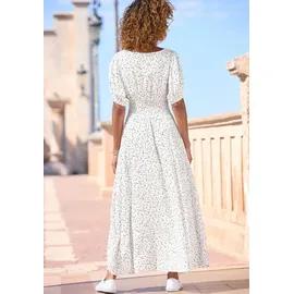 LASCANA Maxikleid Schwarz/Weiß 34