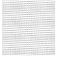 vidaXL Gittermatte Streckmetall 100 x 85 cm Silber