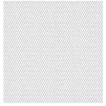 vidaXL Gittermatte Streckmetall 100 x 85 cm Silber
